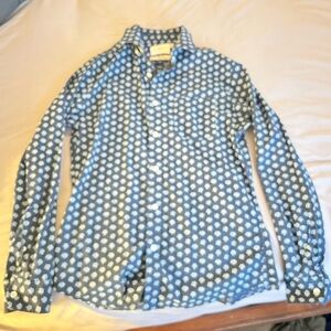 Goodfellow & Co Midnight Blue Floral Shirt